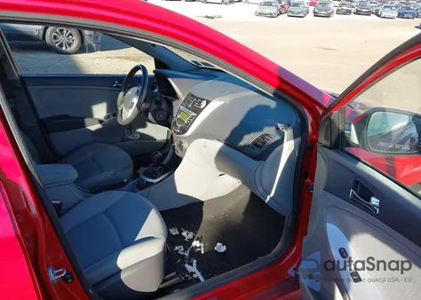 2005 Hyundai Accent Gls из США, поврежденный, VIN KMHCU5AE5CU018995